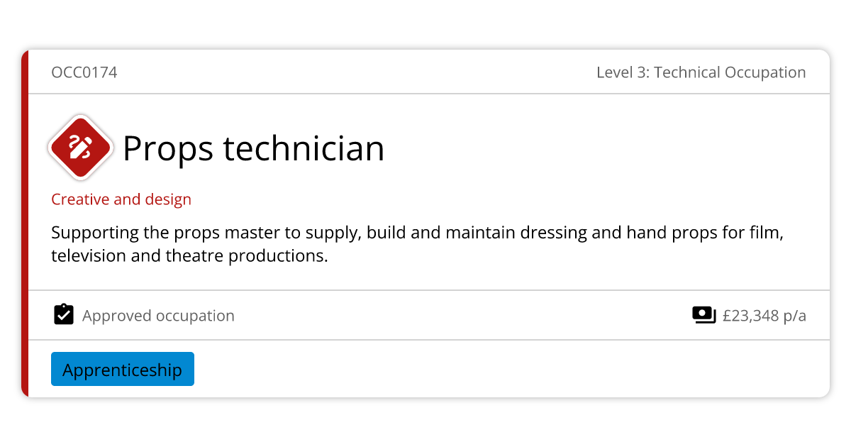 Props Master Roles Props technician
